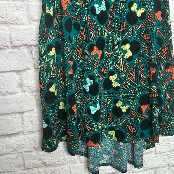 Disney Lularoe Minnie Mouse Printed Carly Dress - Picture 7 of 9